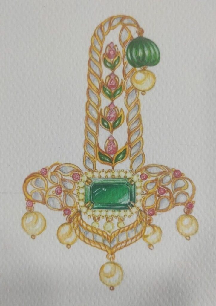 manual jewellery designing